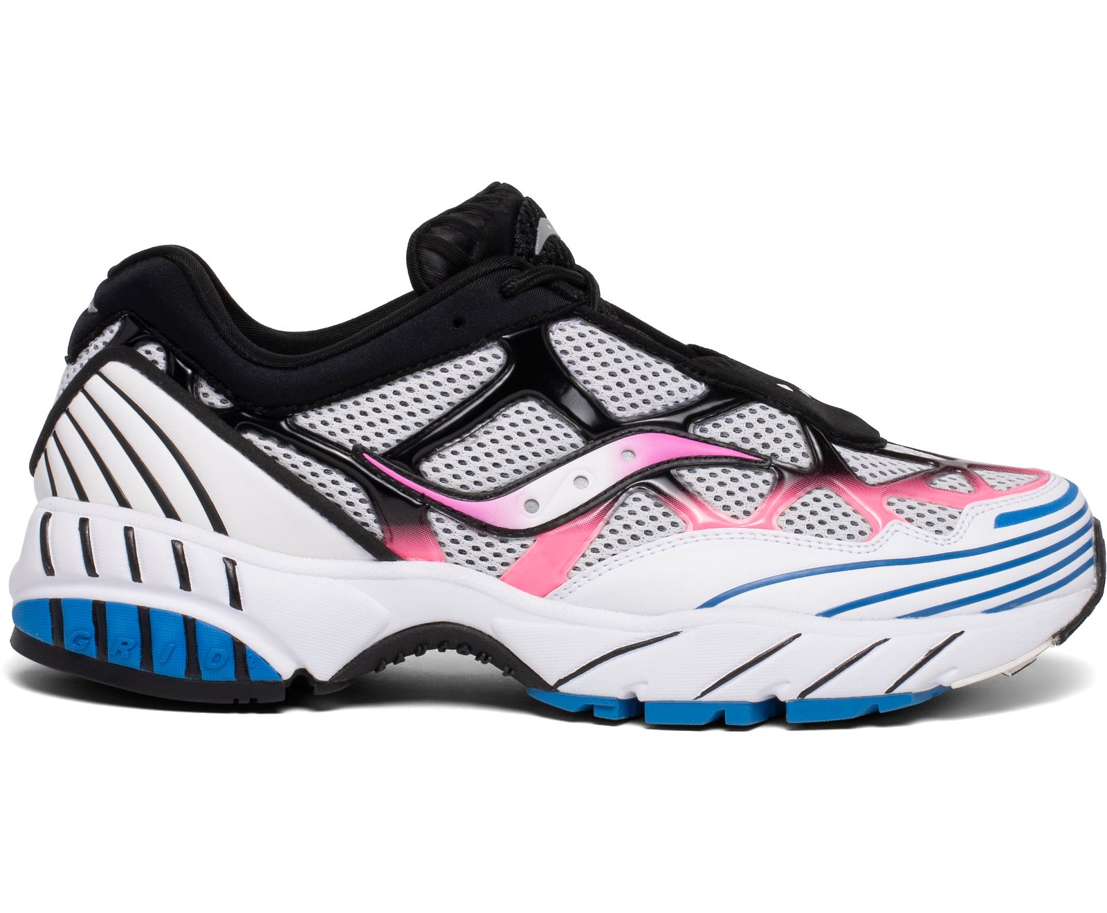 Saucony Grid Web Women\'s Originals White / Pink / Blue | AU 009OKIR